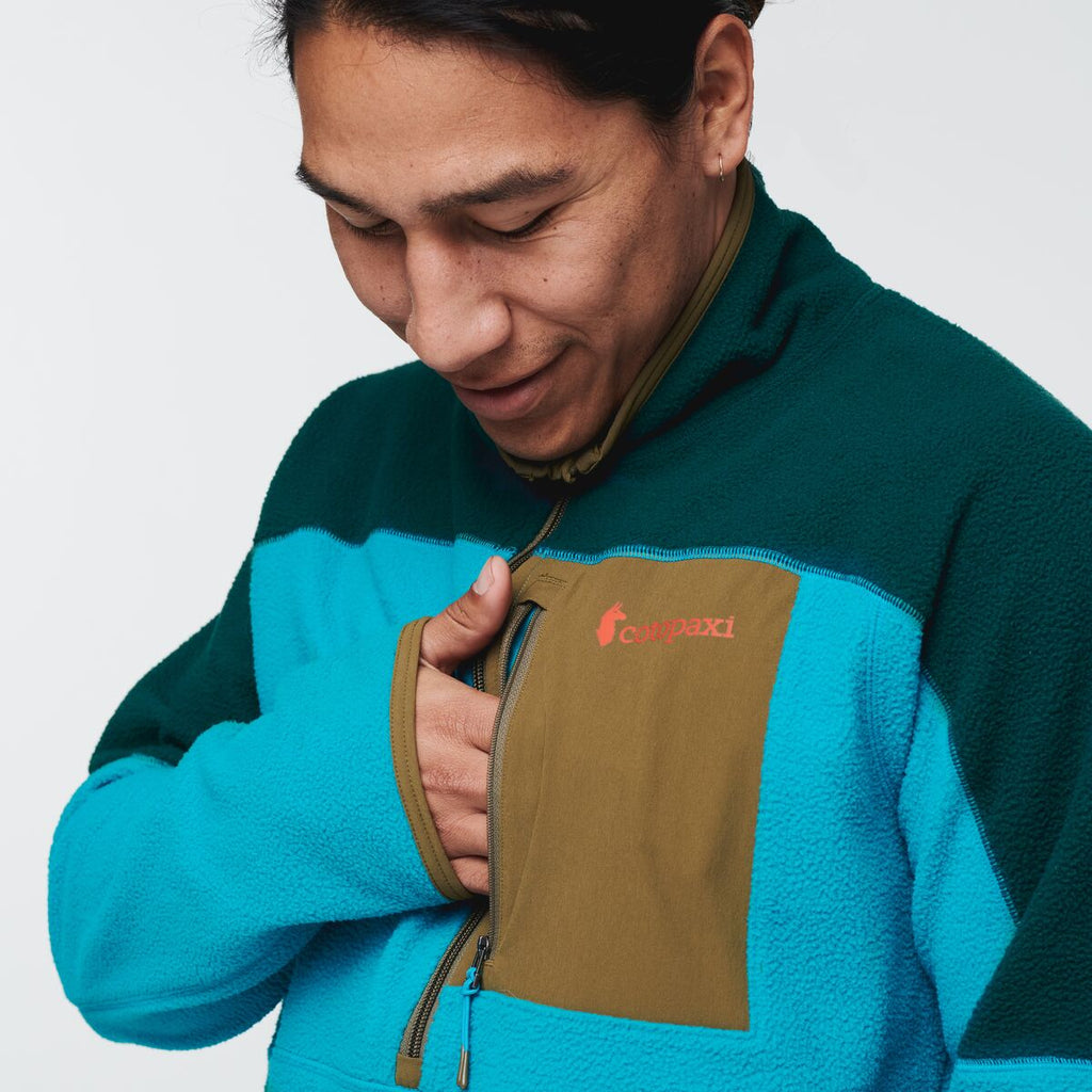 Abrazo Half-Zip Fleece Jacket Men's | Cozy Outdoor Layer