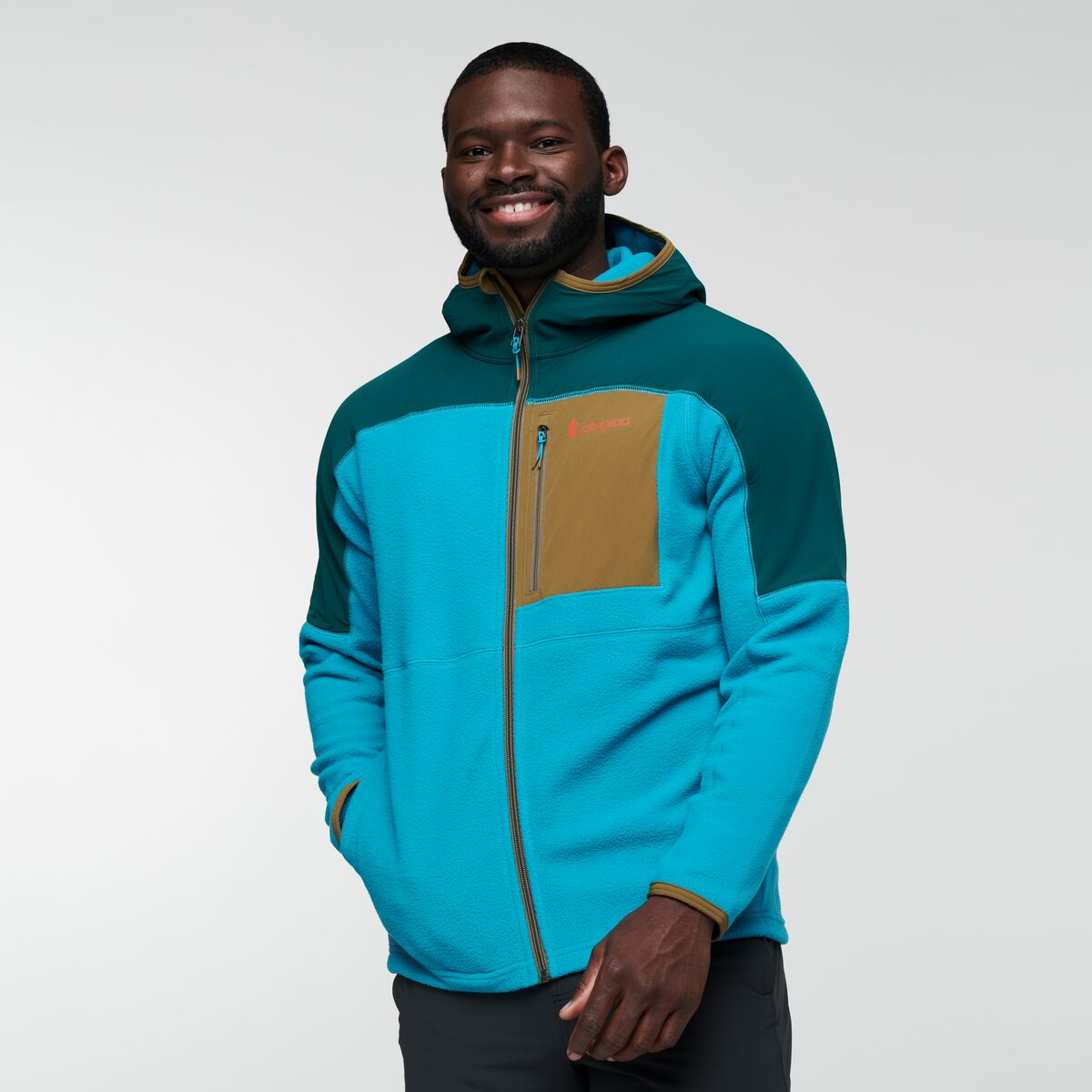 Abrazo Hooded Full-Zip Fleece Jacket Men's | Cozy Outdoor Layer