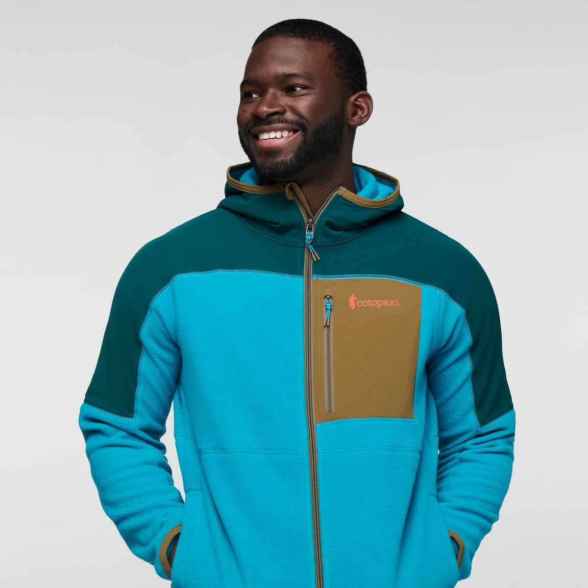 Abrazo Hooded Full-Zip Fleece Jacket Men's | Cozy Outdoor Layer