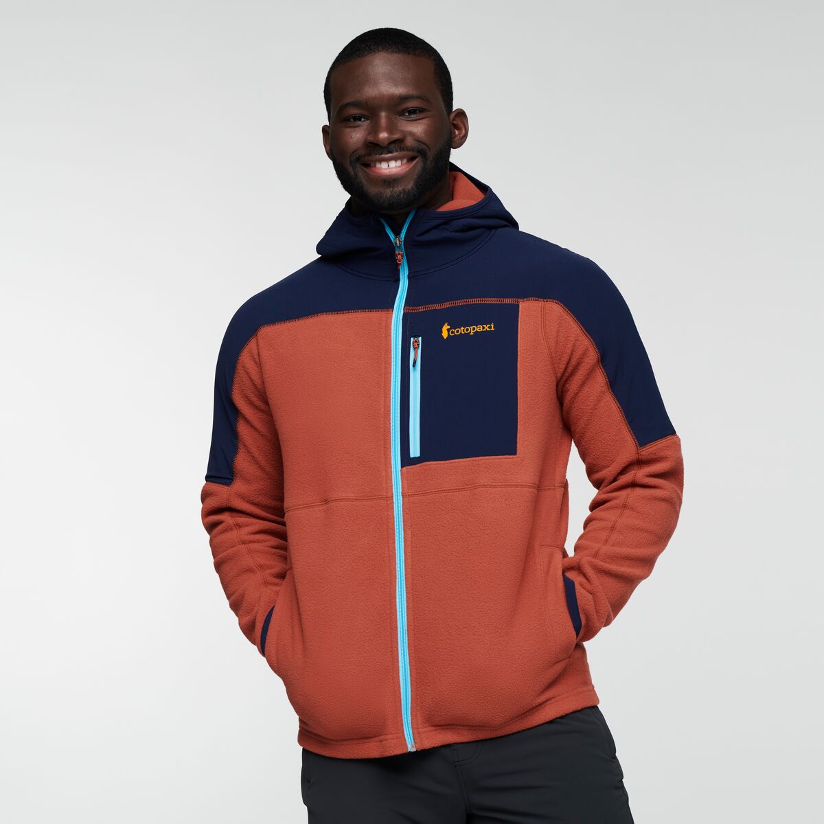 Abrazo Hooded Full-Zip Fleece Jacket Men's | Cozy Outdoor Layer
