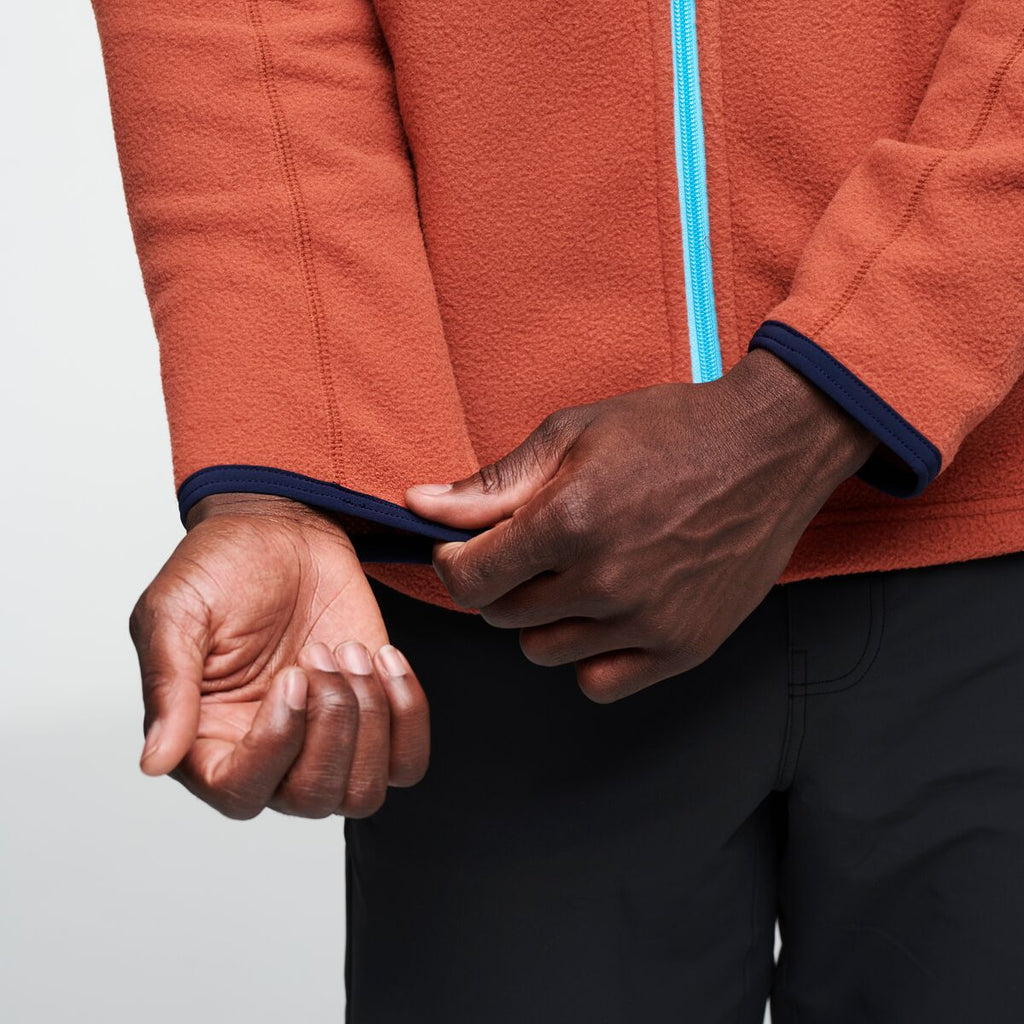Abrazo Hooded Full-Zip Fleece Jacket Men's | Cozy Outdoor Layer