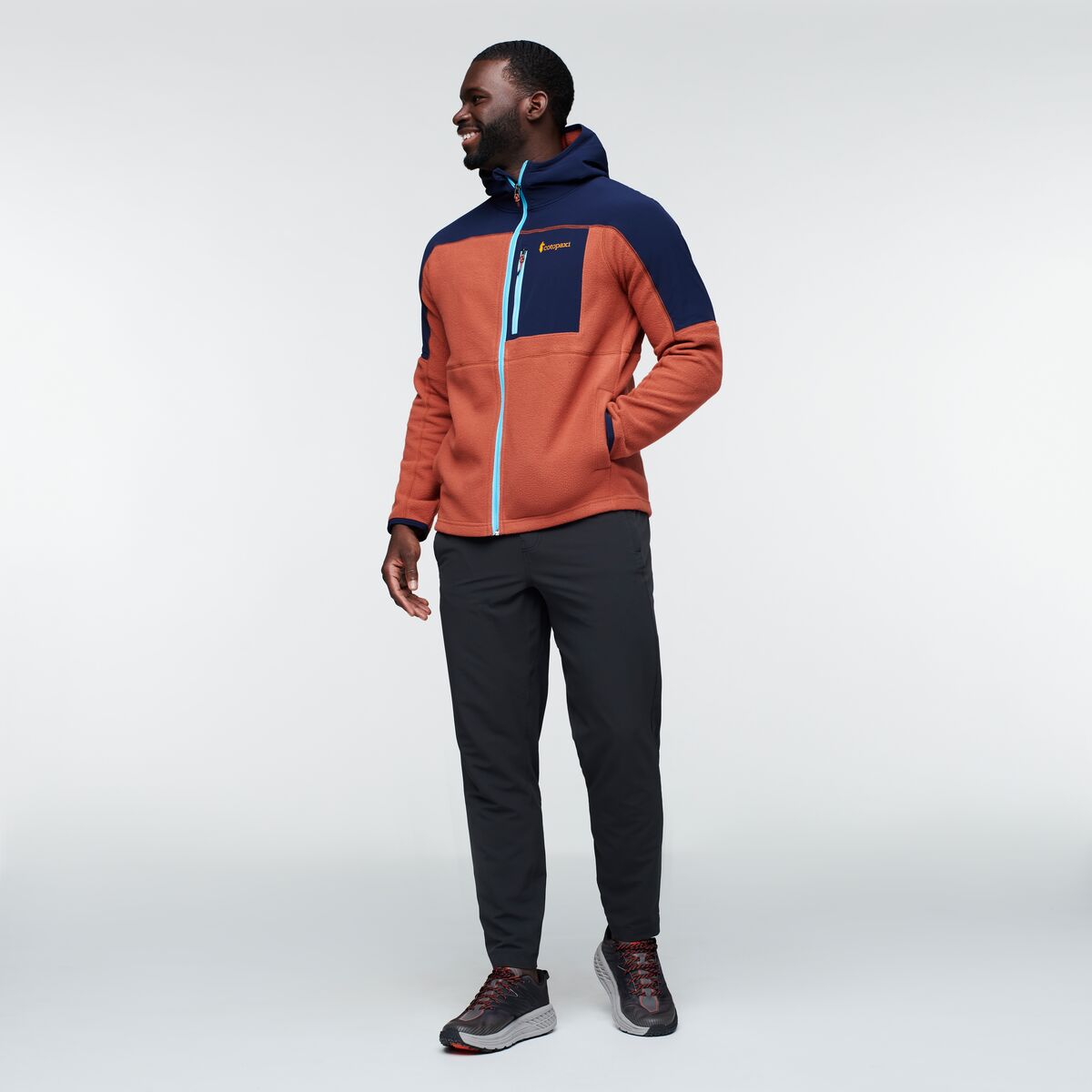 Abrazo Hooded Full-Zip Fleece Jacket Men's | Cozy Outdoor Layer