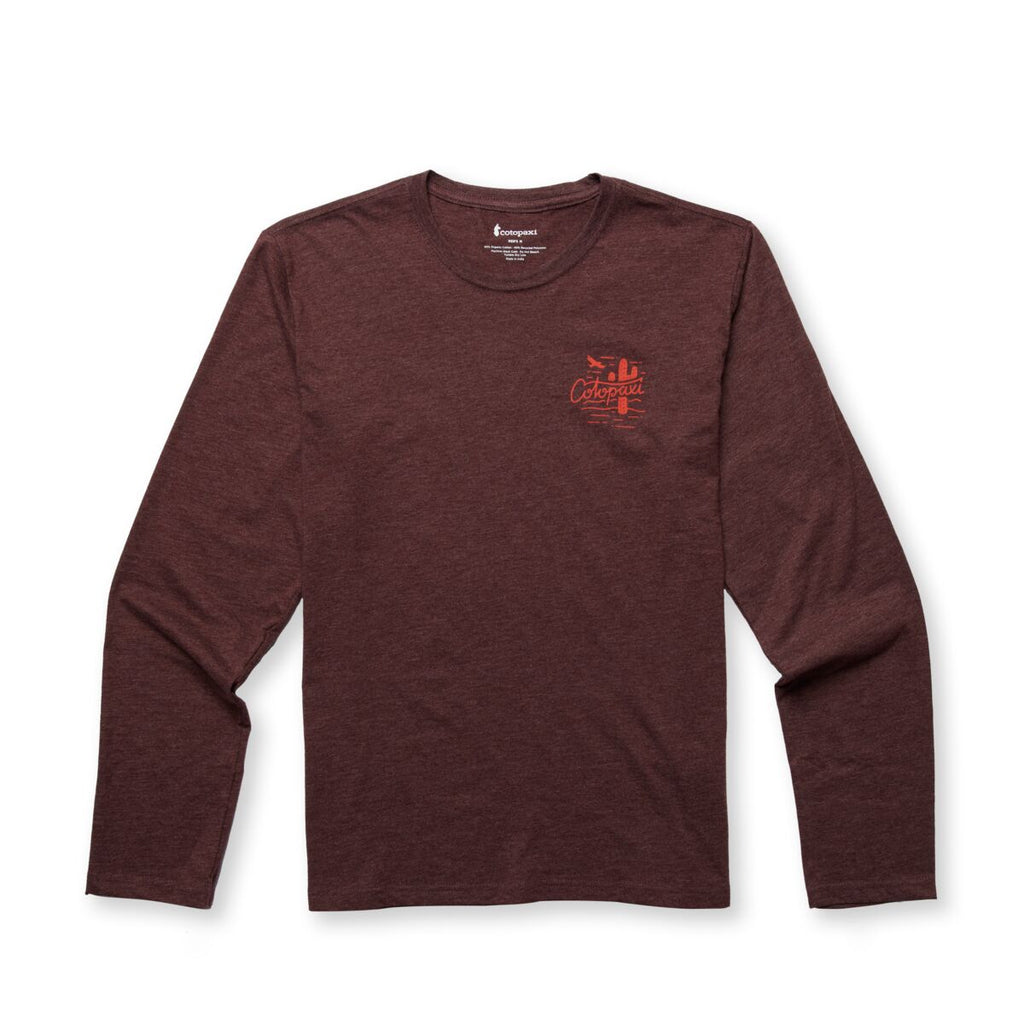 Hello Llama Long-Sleeve T-Shirt Men's | Comfortable Outdoor Top
