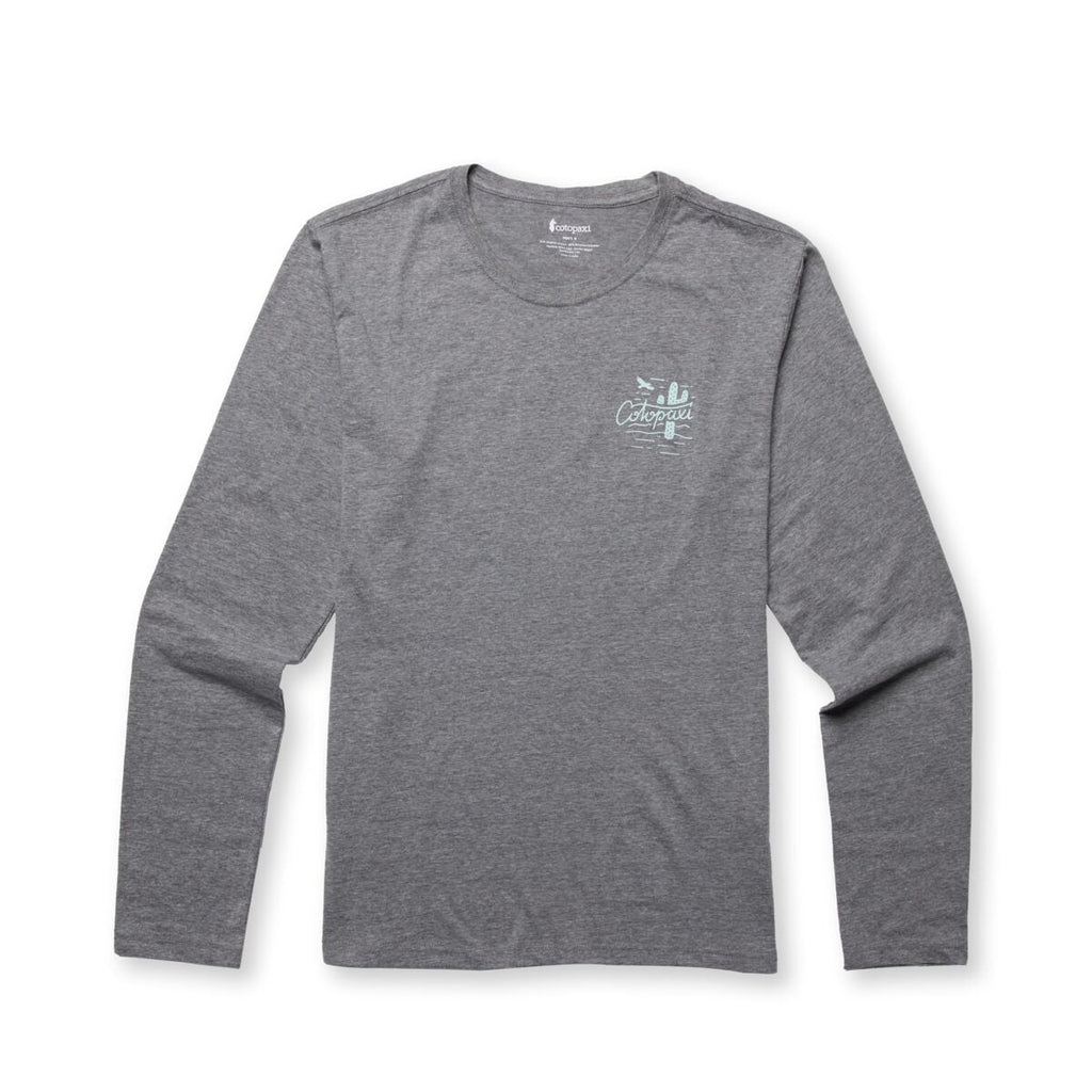 Hello Llama Long-Sleeve T-Shirt Men's | Comfortable Outdoor Top