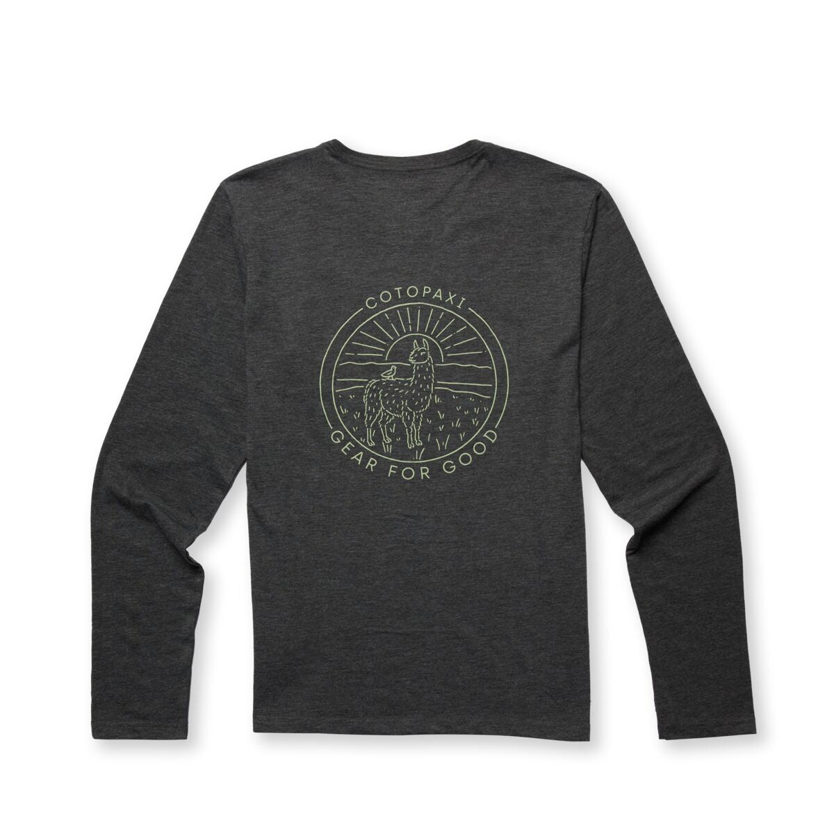 Hello Llama Long-Sleeve T-Shirt Men's | Comfortable Outdoor Top