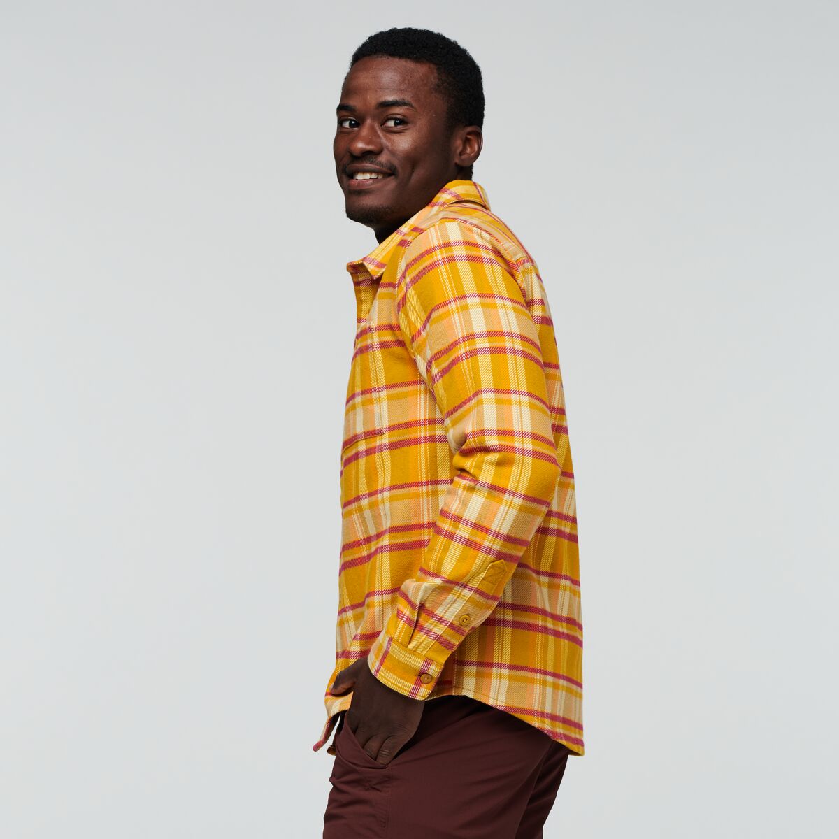 Mero Organic Flannel Shirt Men's | Comfortable Outdoor Top
