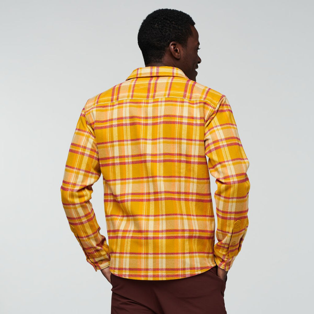 Mero Organic Flannel Shirt Men's | Comfortable Outdoor Top