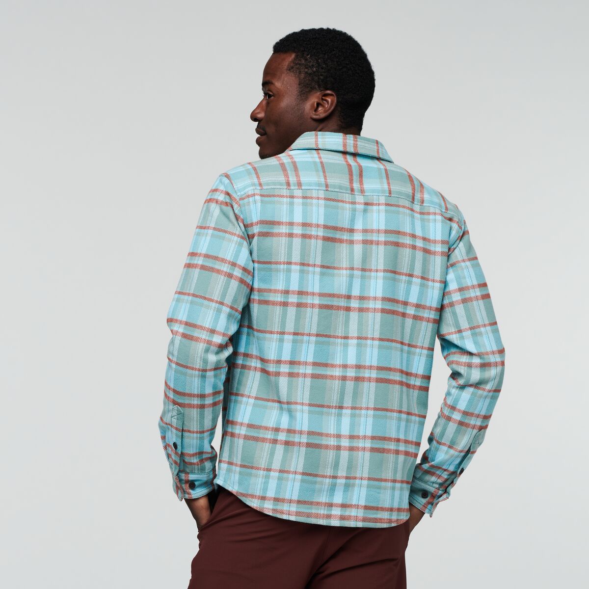 Mero Organic Flannel Shirt Men's | Comfortable Outdoor Top