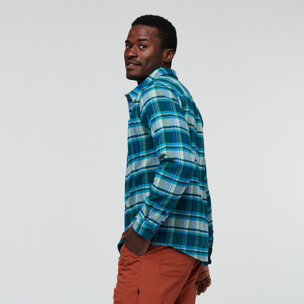 Mero Organic Flannel Shirt Men's | Comfortable Outdoor Top