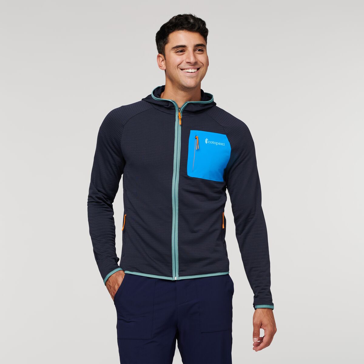 Otero Fleece Full-Zip Hooded Jacket Men's | Cozy Outdoor Layer