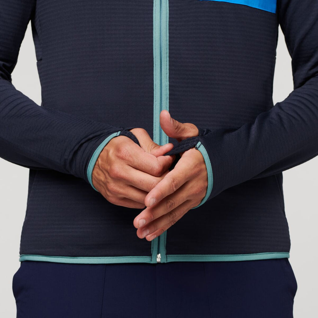 Otero Fleece Full-Zip Hooded Jacket Men's | Cozy Outdoor Layer