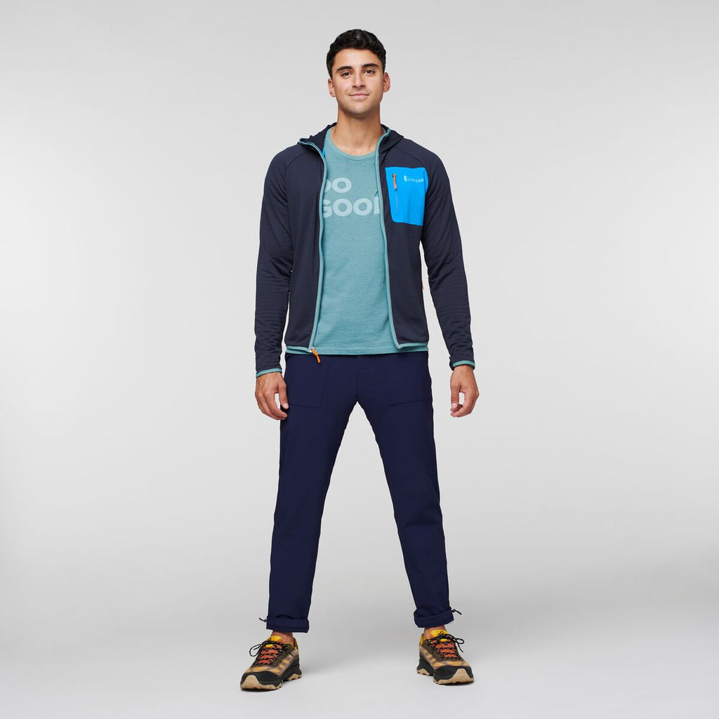Otero Fleece Full-Zip Hooded Jacket Men's | Cozy Outdoor Layer