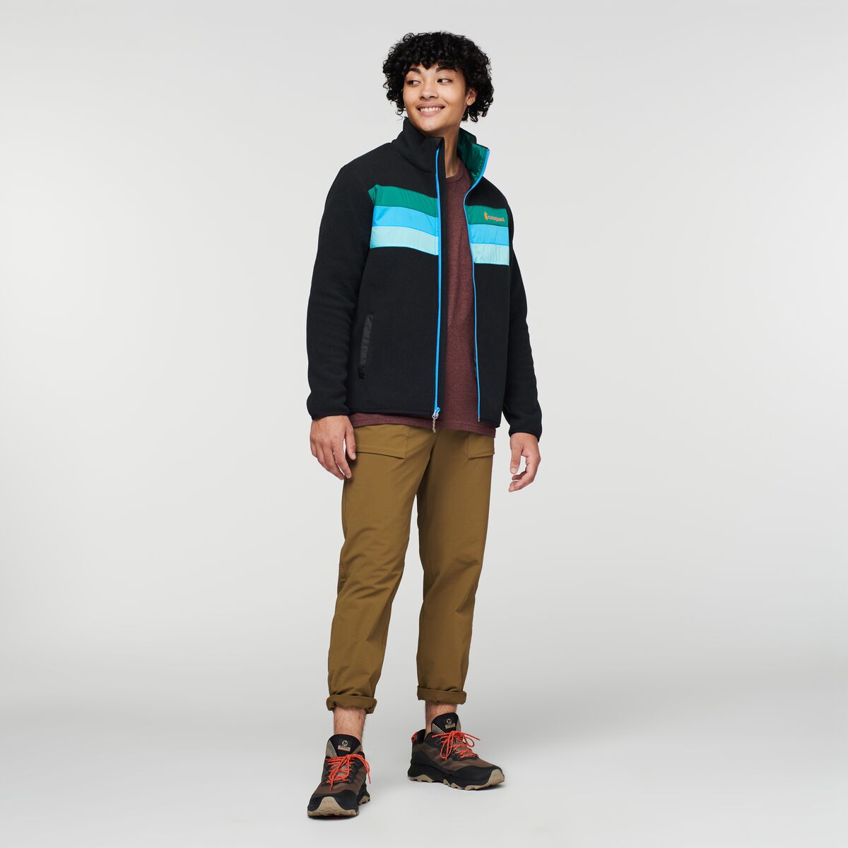 Teca Fleece Full-Zip Jacket Men's | Cozy Outdoor Layer