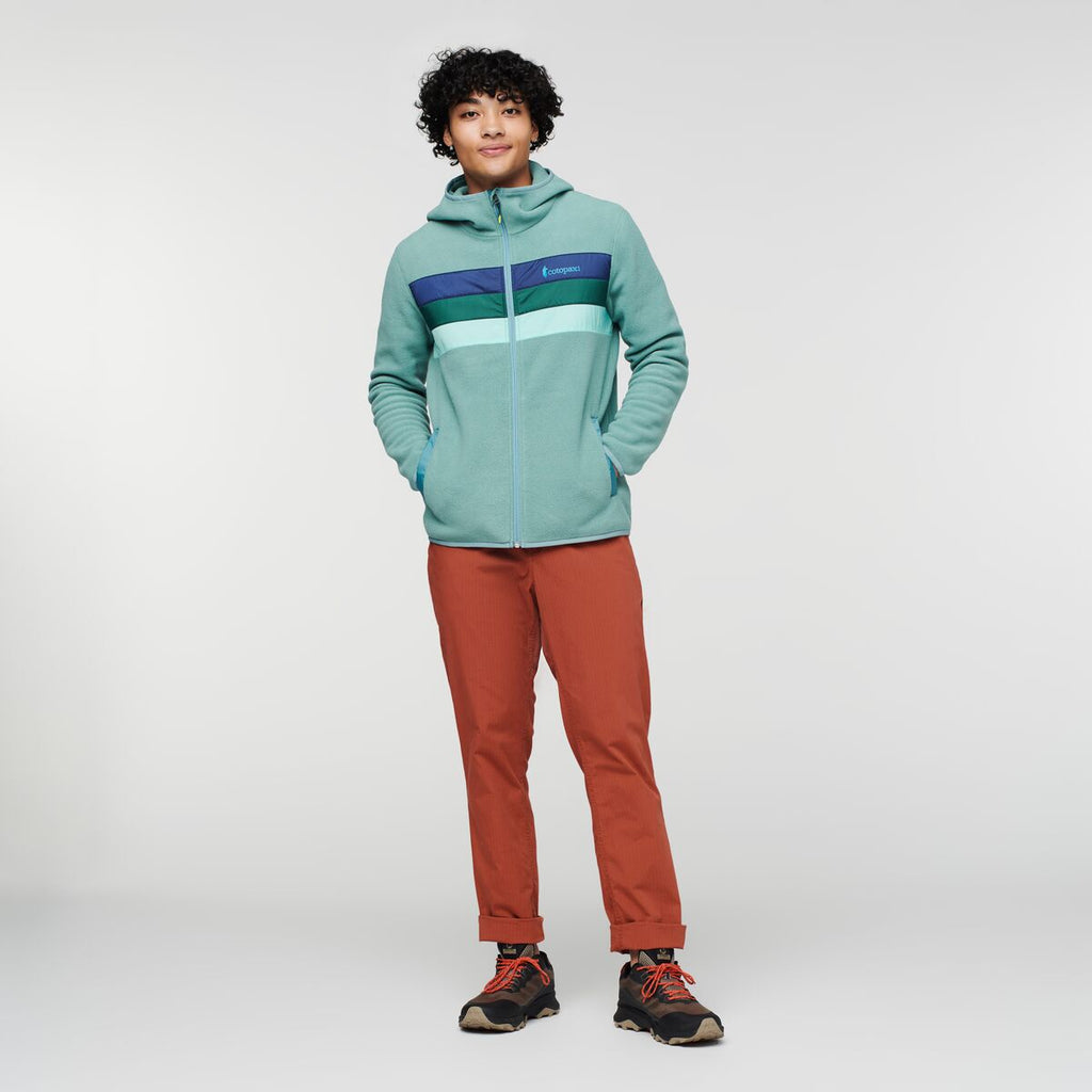 Teca Fleece Hooded Full-Zip Jacket Men's | Cozy Outdoor Layer