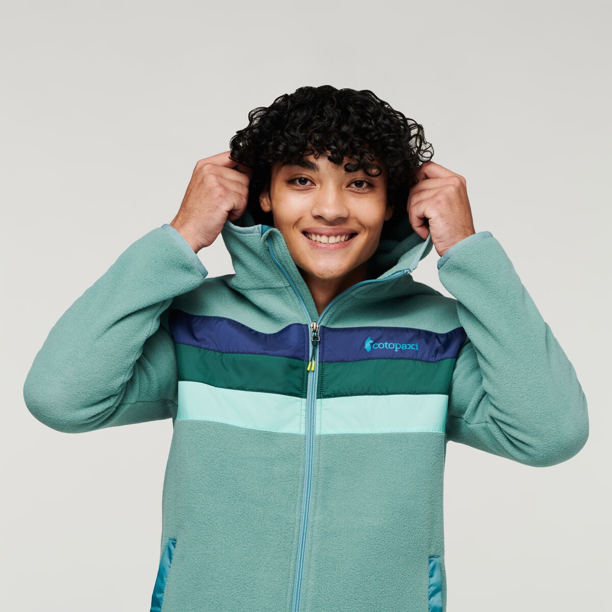 Teca Fleece Hooded Full-Zip Jacket Men's | Cozy Outdoor Layer