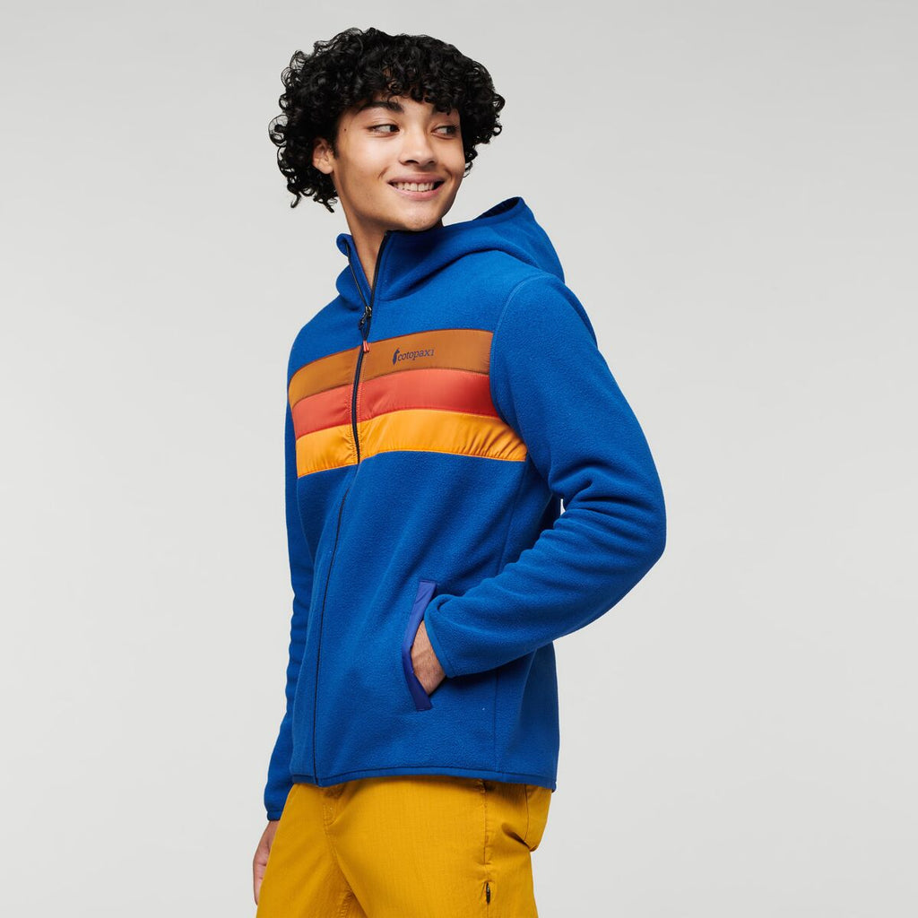 Teca Fleece Hooded Full-Zip Jacket Men's | Cozy Outdoor Layer