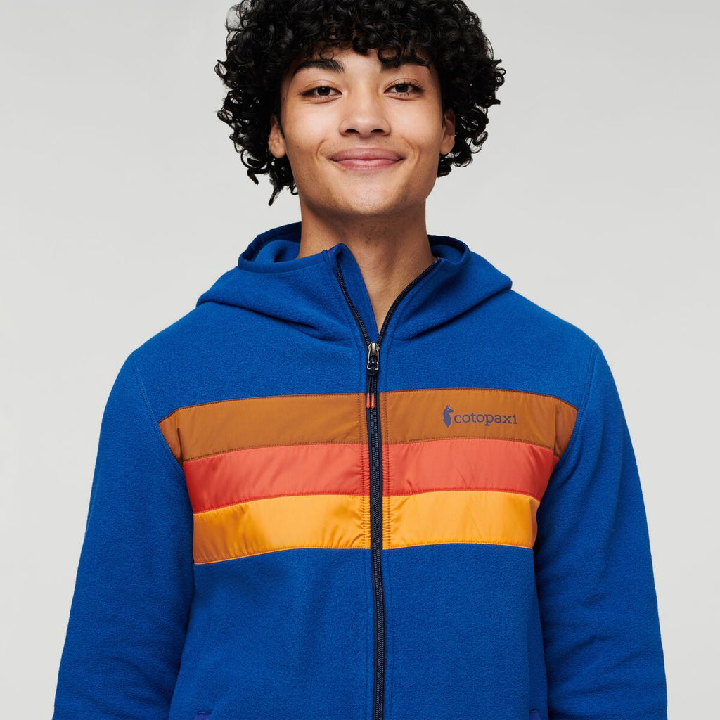 Teca Fleece Hooded Full-Zip Jacket Men's | Cozy Outdoor Layer