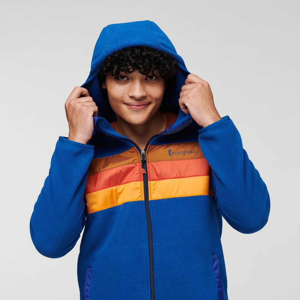 Teca Fleece Hooded Full-Zip Jacket Men's | Cozy Outdoor Layer