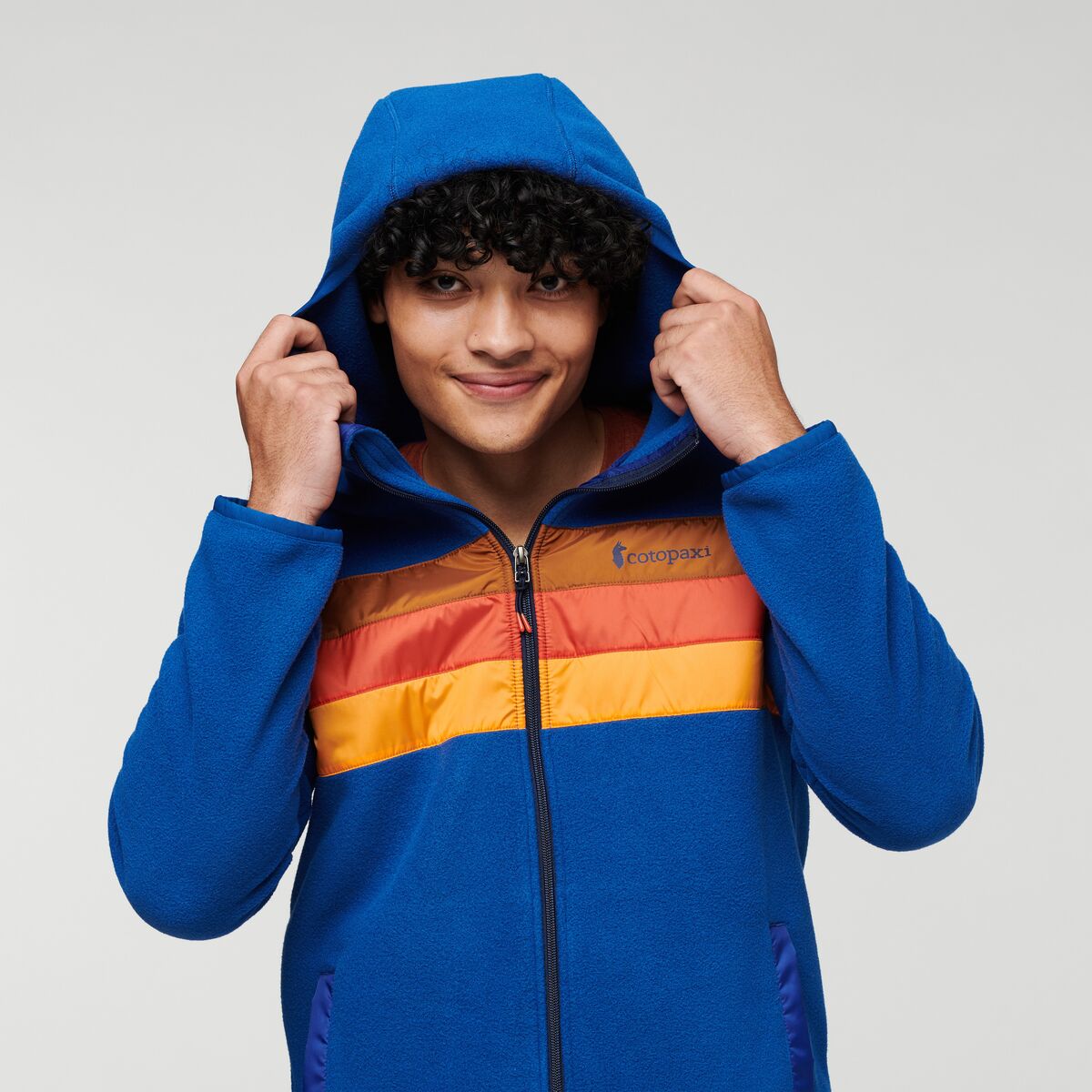 Teca Fleece Hooded Full-Zip Jacket Men's | Cozy Outdoor Layer