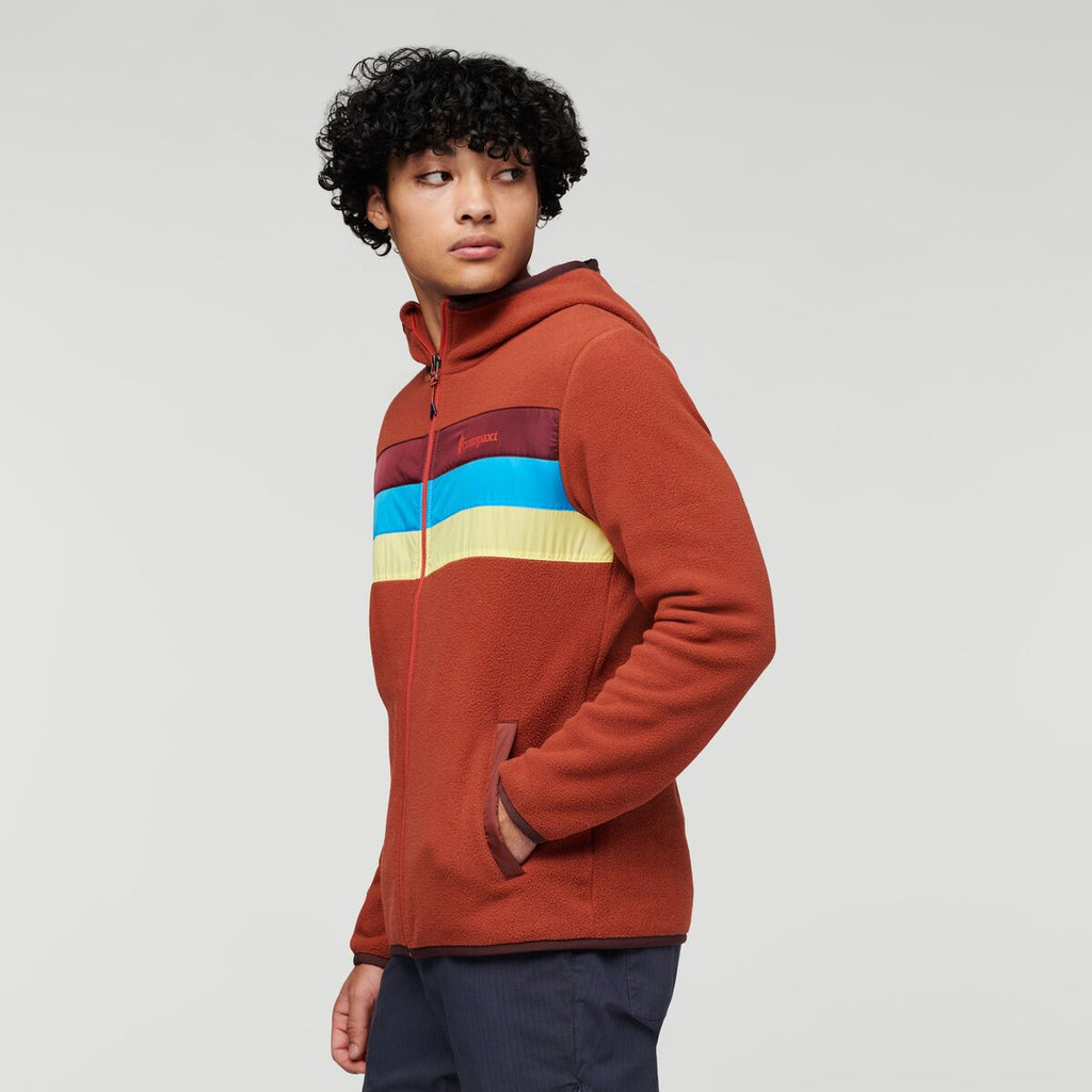 Teca Fleece Hooded Full-Zip Jacket Men's | Cozy Outdoor Layer