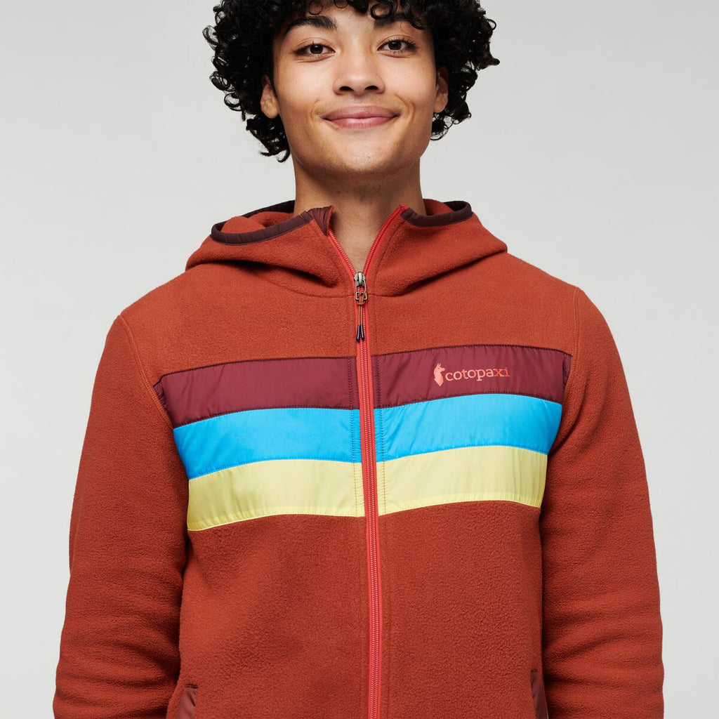 Teca Fleece Hooded Full-Zip Jacket Men's | Cozy Outdoor Layer