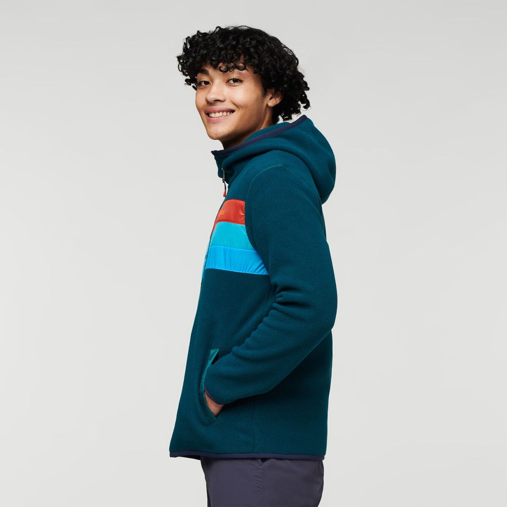Teca Fleece Hooded Full-Zip Jacket Men's | Cozy Outdoor Layer