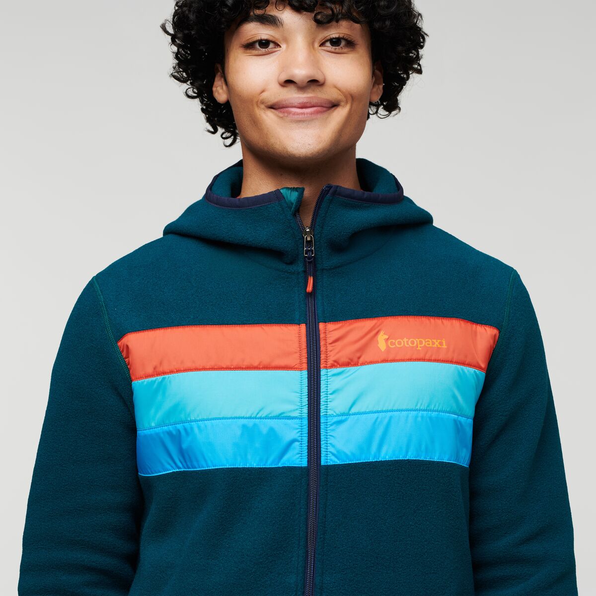 Teca Fleece Hooded Full-Zip Jacket Men's | Cozy Outdoor Layer