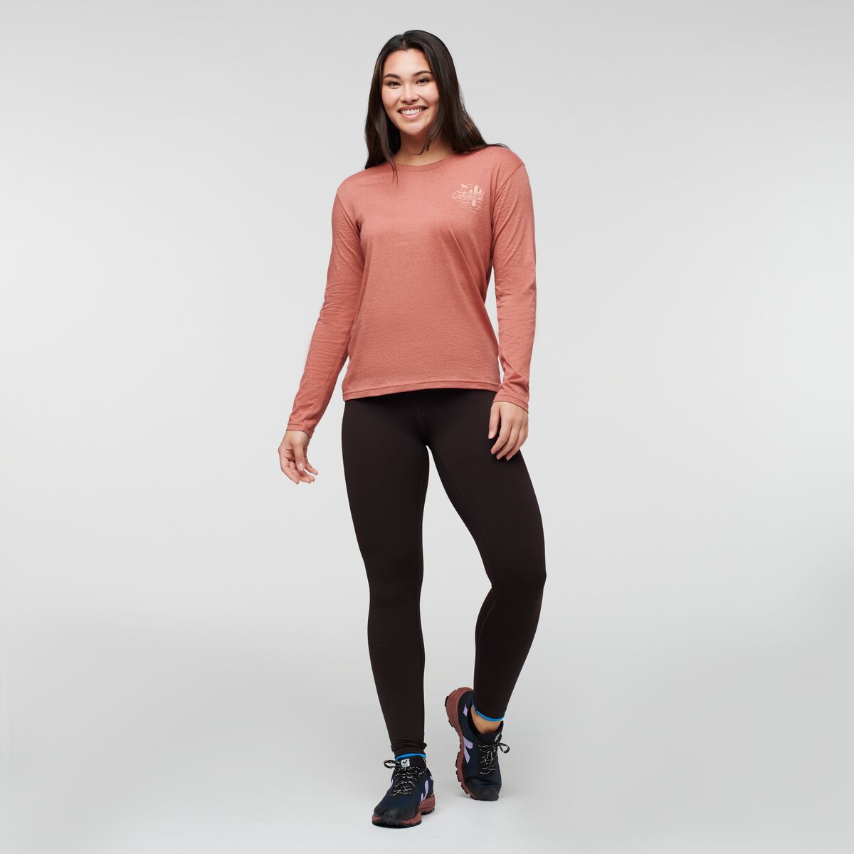 Hello Llama Long-Sleeve T-Shirt Women's | Comfortable Outdoor Top