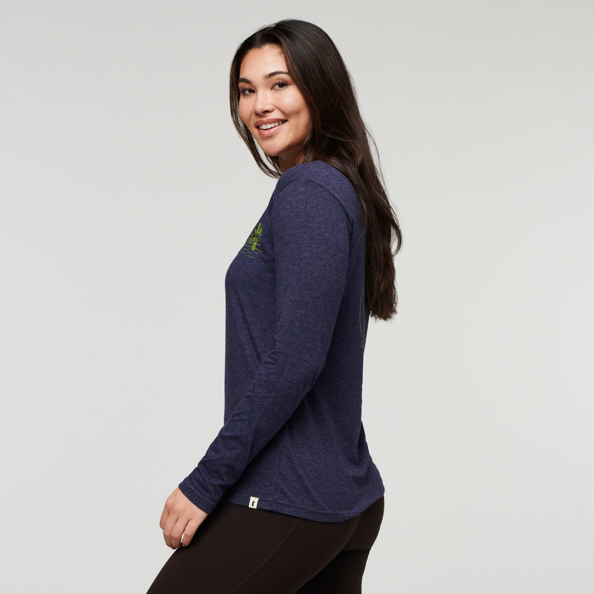 Hello Llama Long-Sleeve T-Shirt Women's | Comfortable Outdoor Top