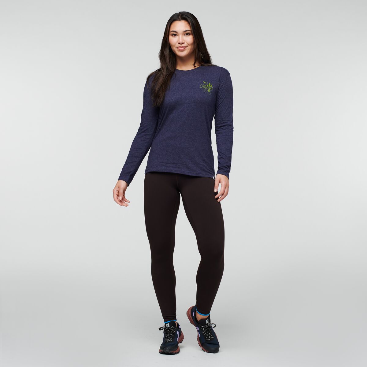 Hello Llama Long-Sleeve T-Shirt Women's | Comfortable Outdoor Top