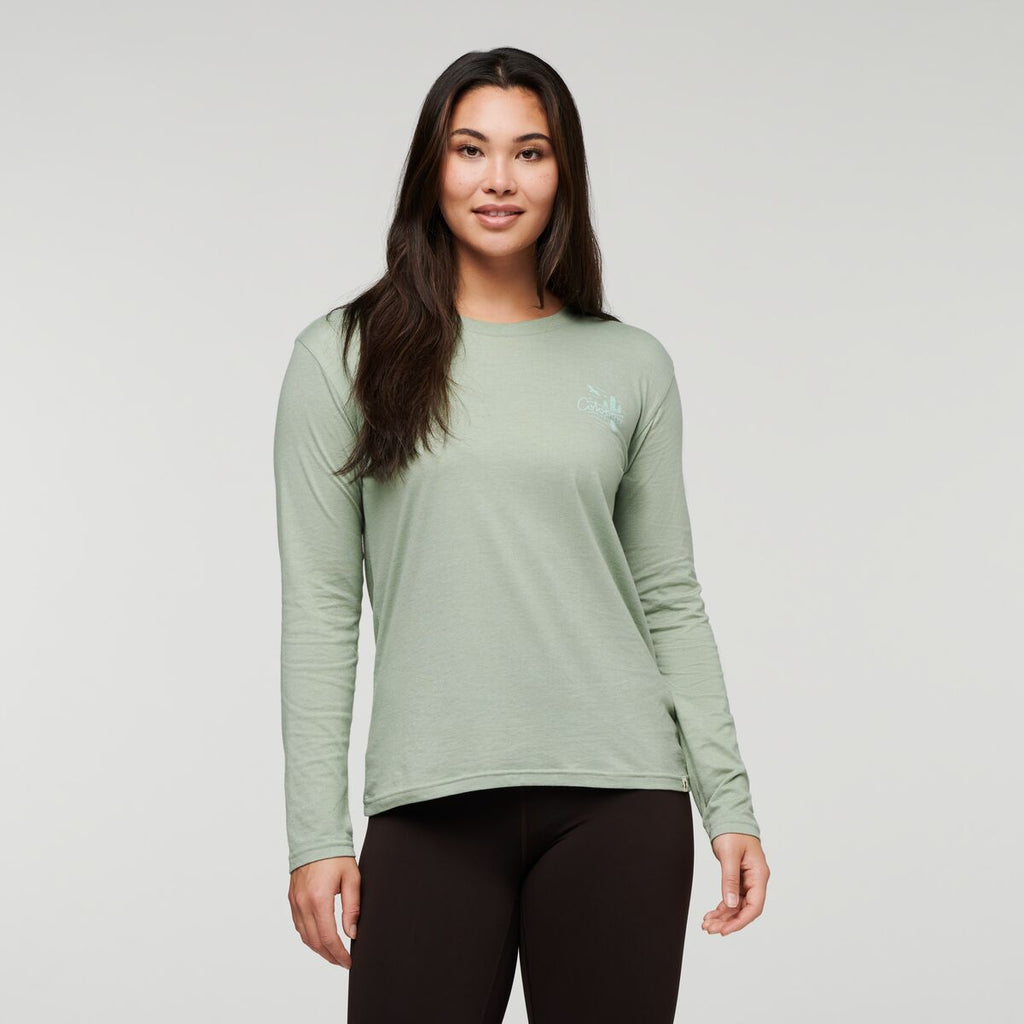 Hello Llama Long-Sleeve T-Shirt Women's | Comfortable Outdoor Top