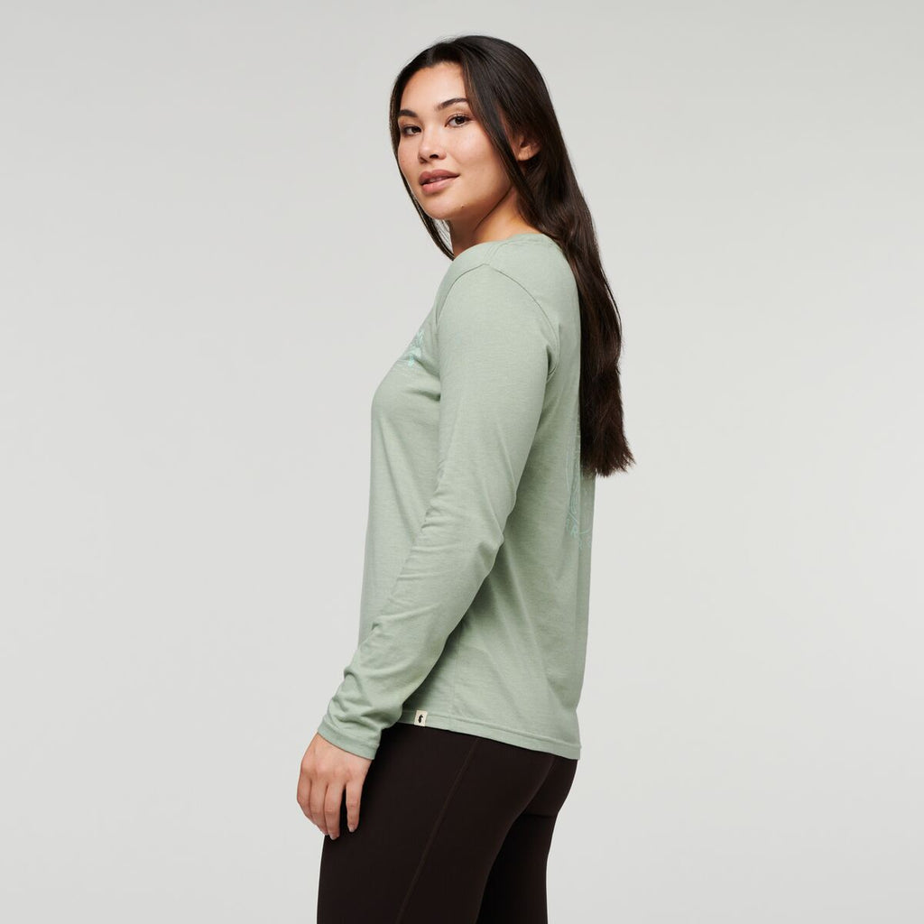 Hello Llama Long-Sleeve T-Shirt Women's | Comfortable Outdoor Top