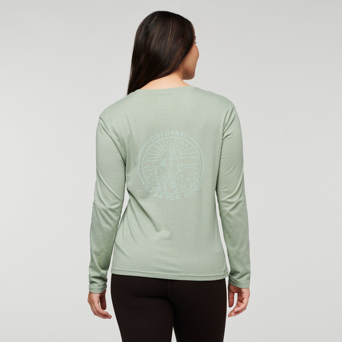 Hello Llama Long-Sleeve T-Shirt Women's | Comfortable Outdoor Top