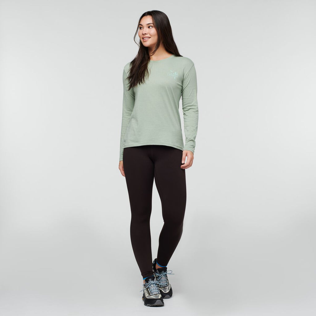 Hello Llama Long-Sleeve T-Shirt Women's | Comfortable Outdoor Top
