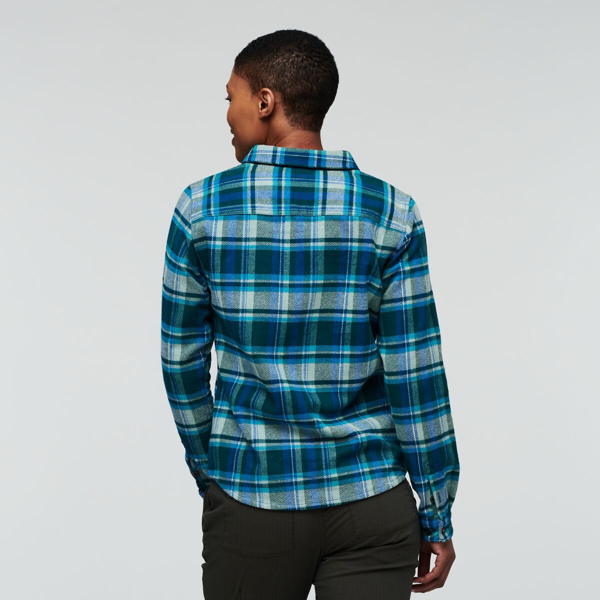 Mero Organic Flannel Shirt Women's | Comfortable Outdoor Top