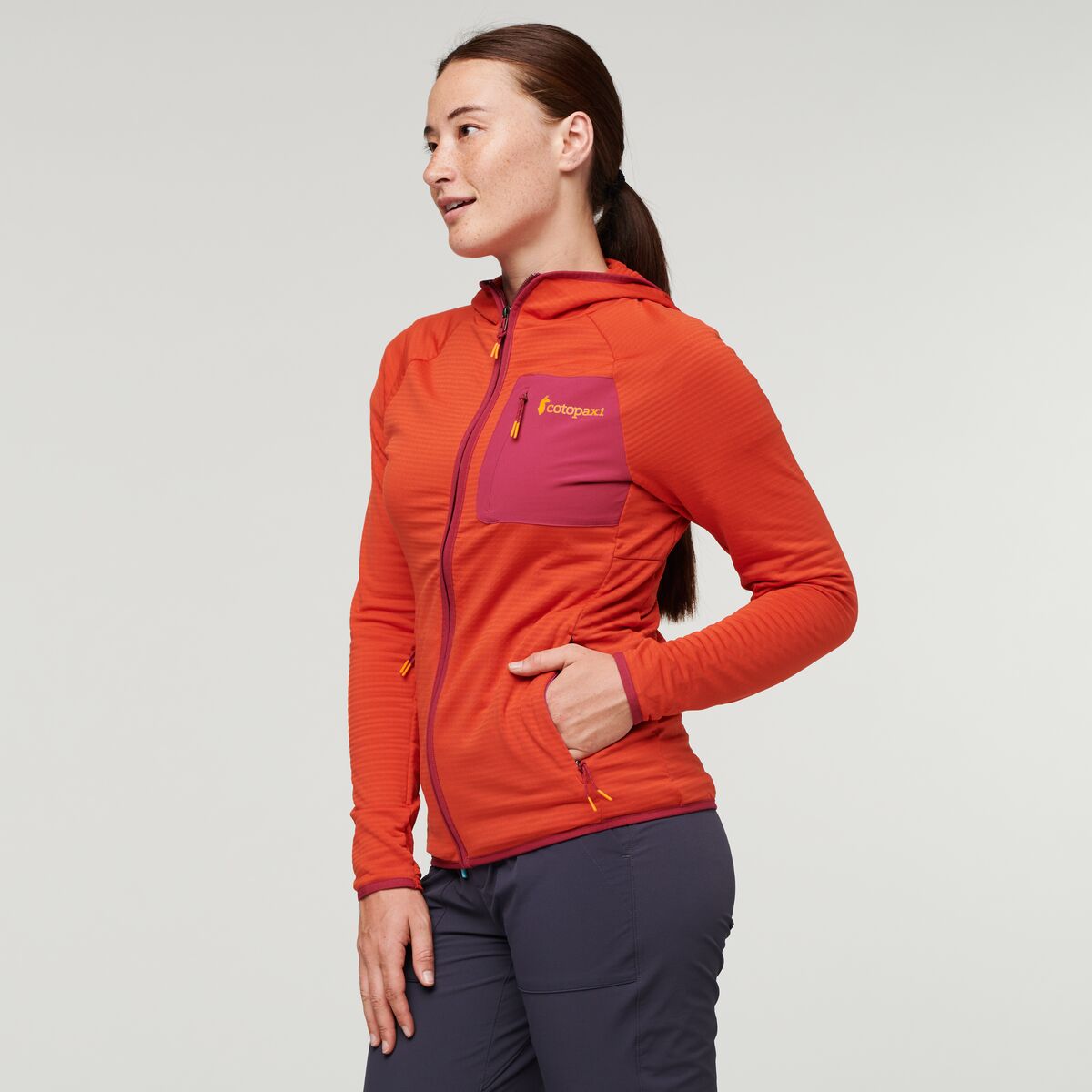 Otero Fleece Full-Zip Hooded Jacket Women's | Cozy Outdoor Layer
