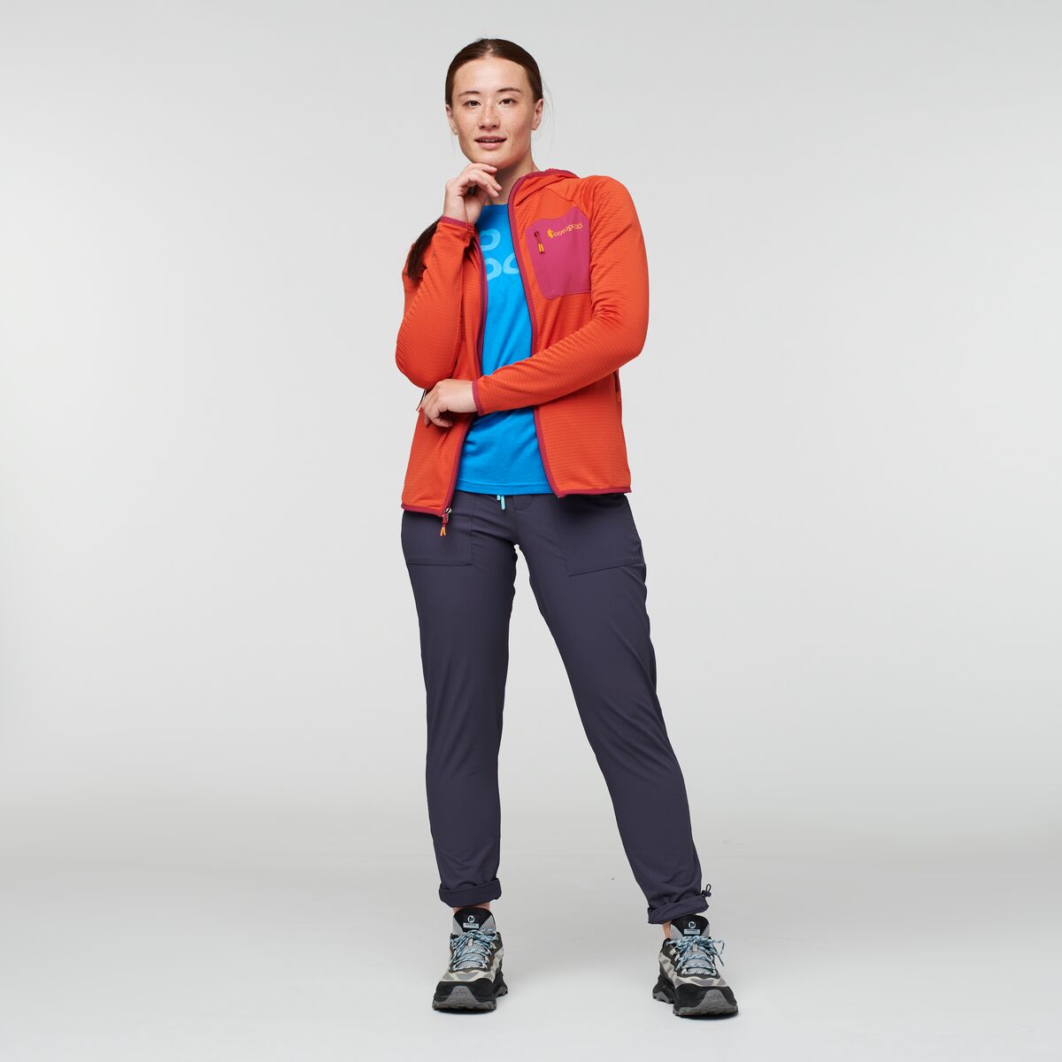 Otero Fleece Full-Zip Hooded Jacket Women's | Cozy Outdoor Layer