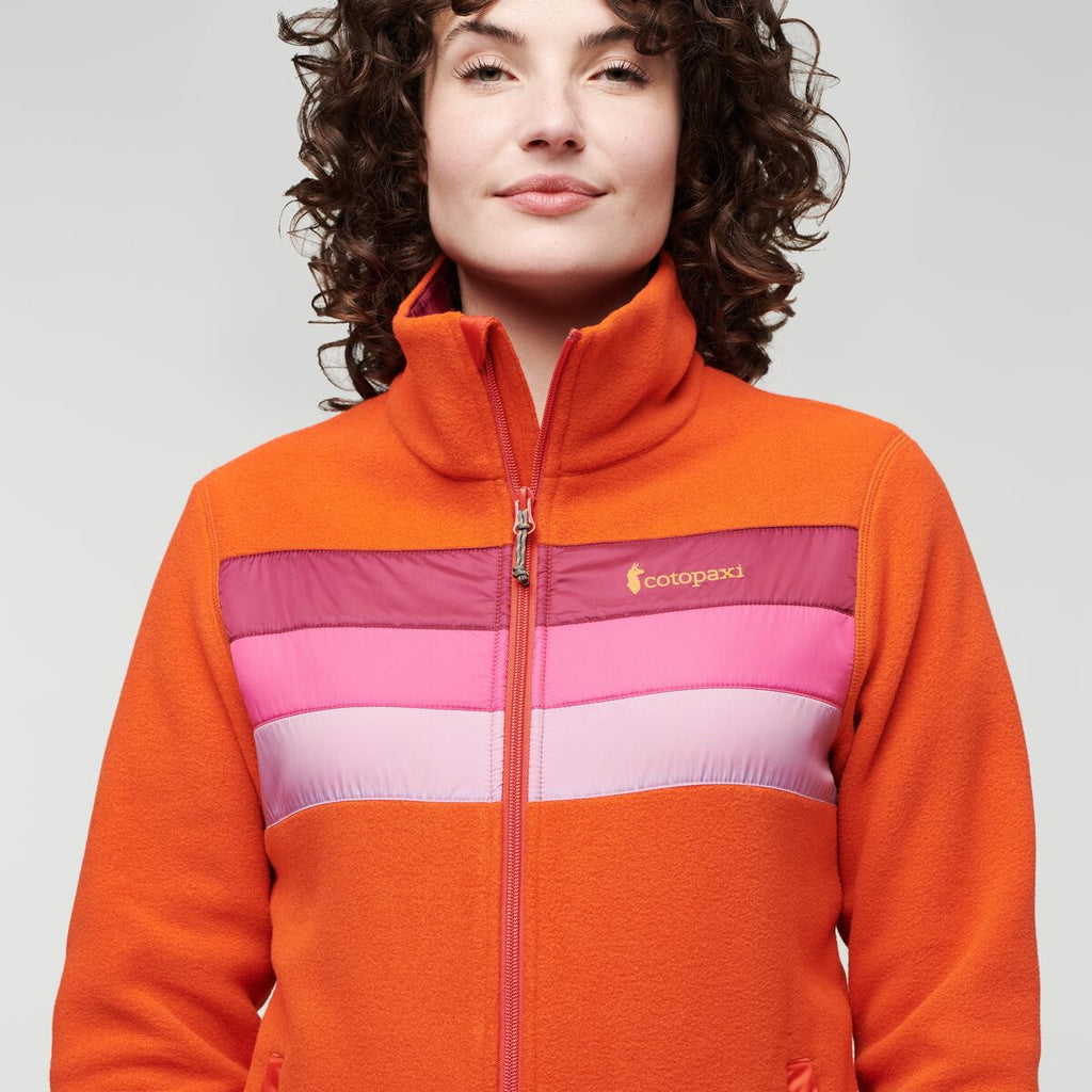 Teca Fleece Full-Zip Jacket Women's | Cozy Outdoor Layer
