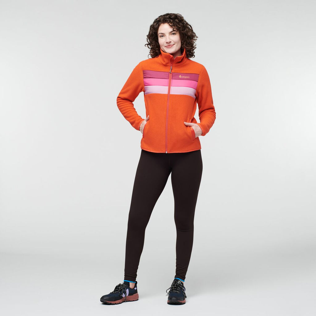 Teca Fleece Full-Zip Jacket Women's | Cozy Outdoor Layer
