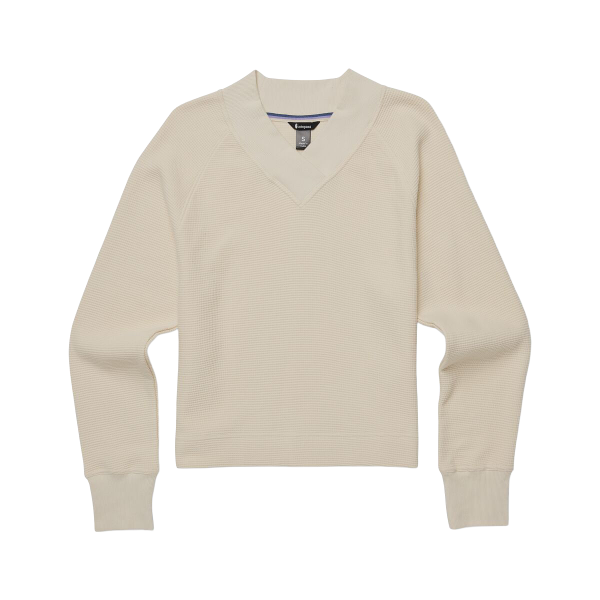 Atajo Long-Sleeve Waffle V-Neck Women's | Adventure-Ready Comfort