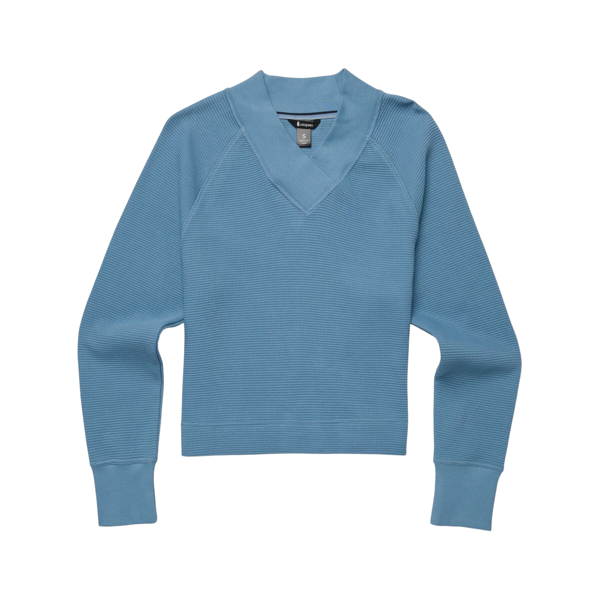 Atajo Long-Sleeve Waffle V-Neck Women's | Adventure-Ready Comfort