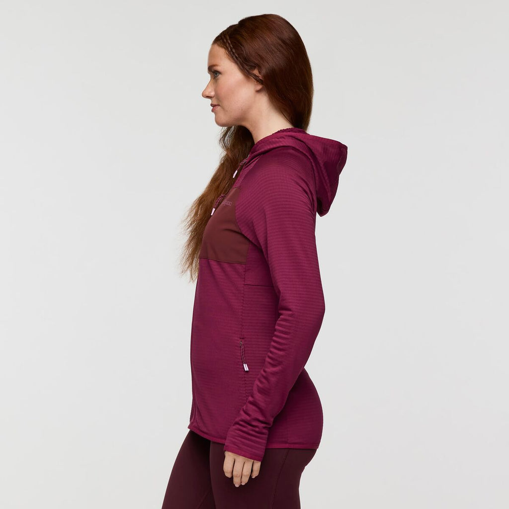 Otero Fleece Full-Zip Hooded Jacket Women's | Cozy Outdoor Layer