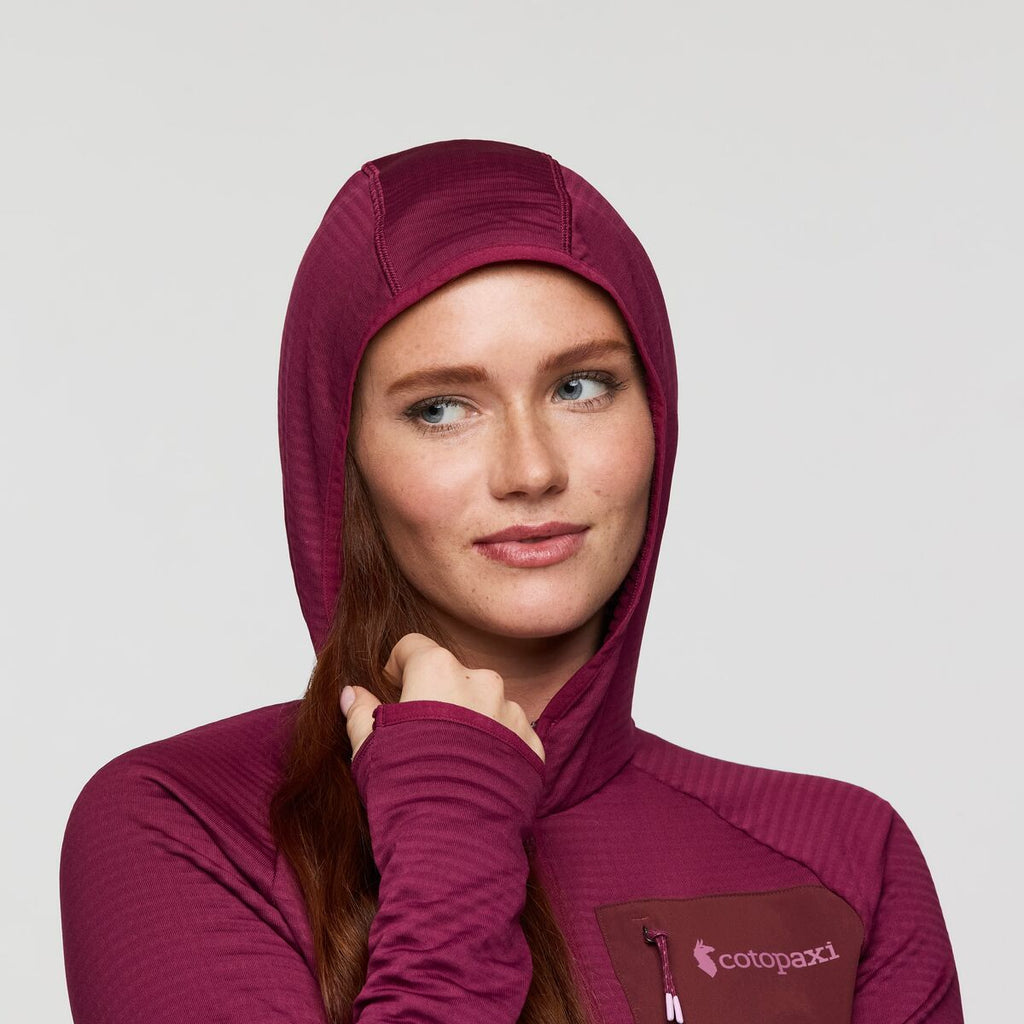 Otero Fleece Full-Zip Hooded Jacket Women's | Cozy Outdoor Layer