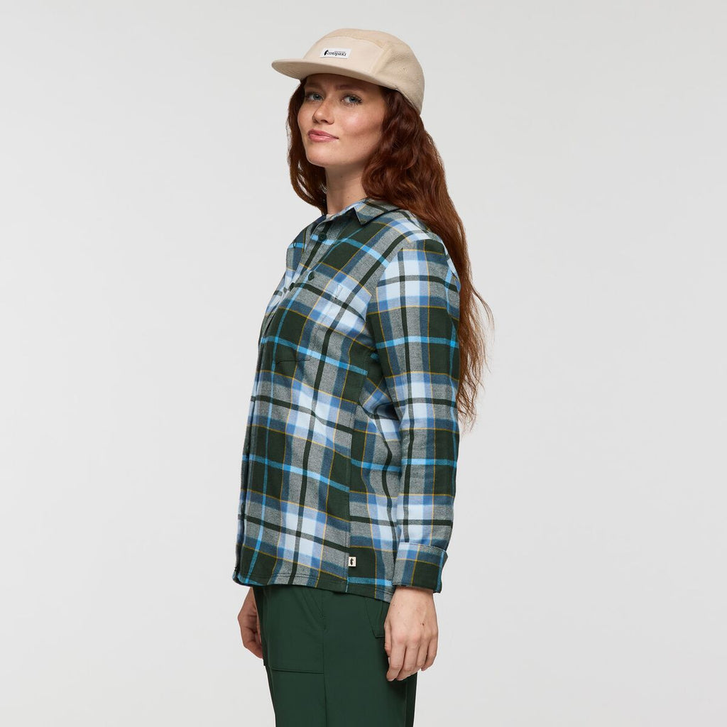 Quedo Flannel Shirt Women's | Comfortable Outdoor Top