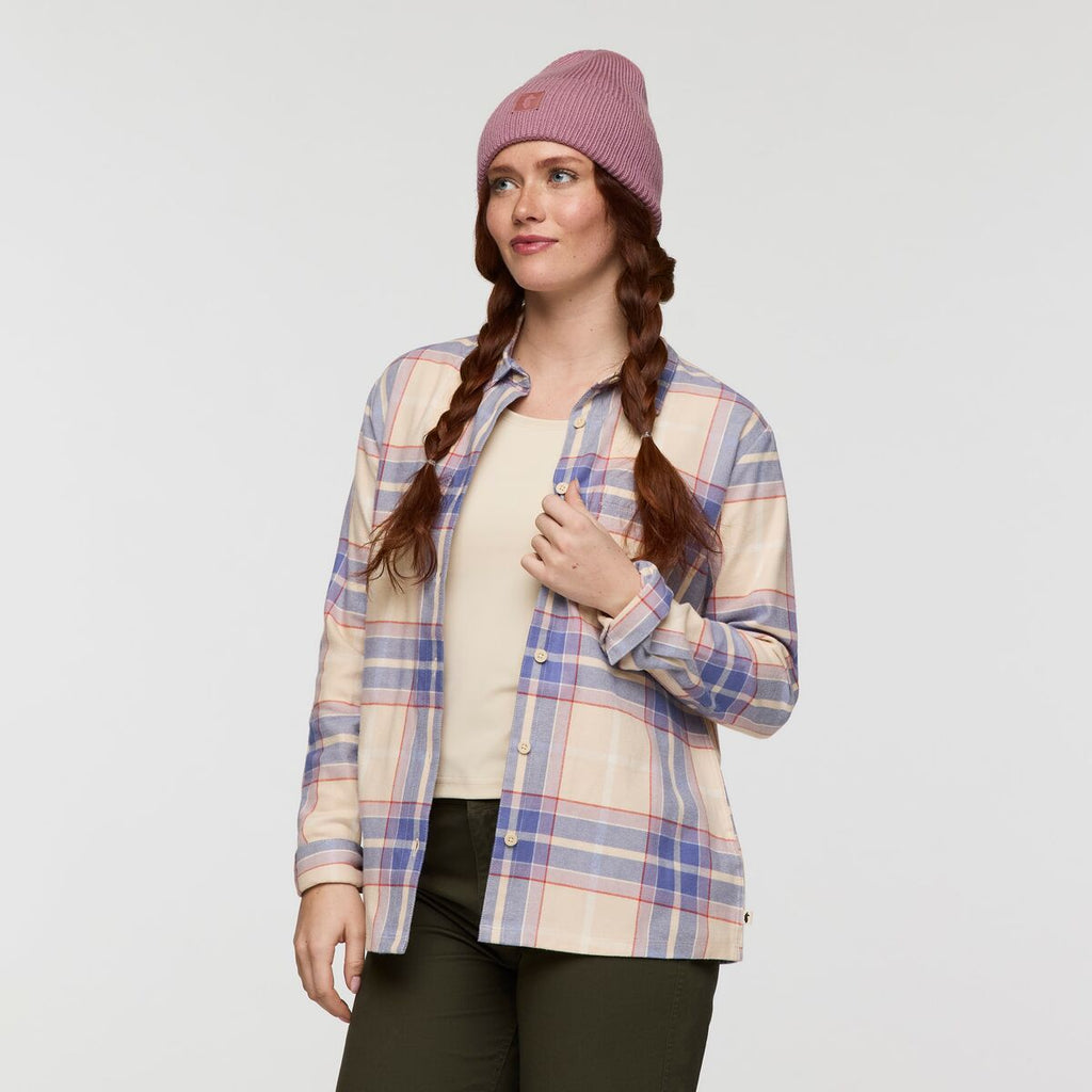Quedo Flannel Shirt Women's | Comfortable Outdoor Top