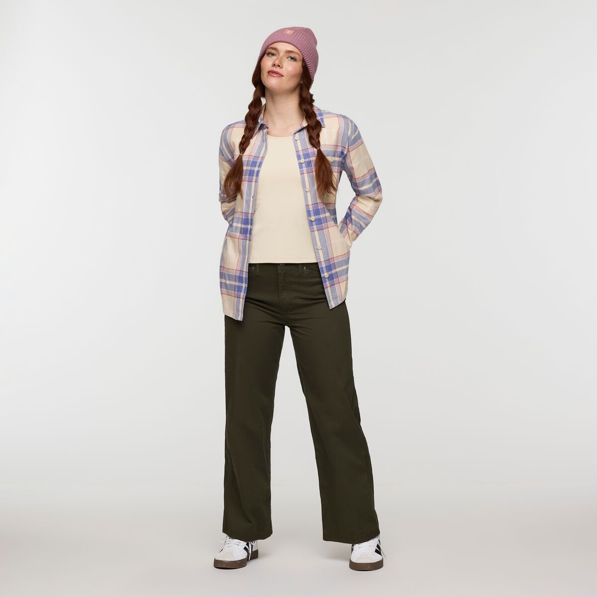 Quedo Flannel Shirt Women's | Comfortable Outdoor Top