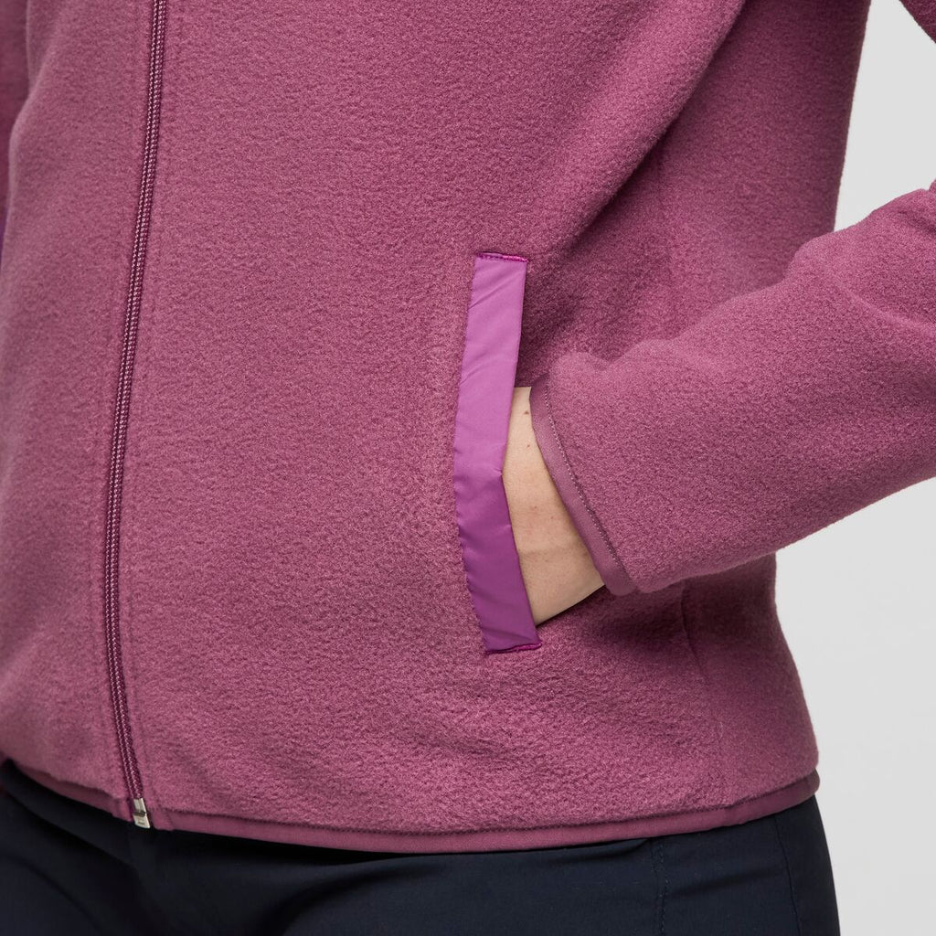 Teca Fleece Full-Zip Jacket Women's | Cozy Outdoor Layer