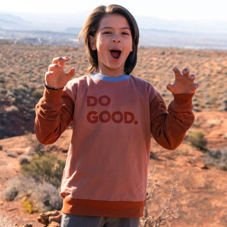 Do Good Crew Sweatshirt Kids' | Comfortable Everyday Layer