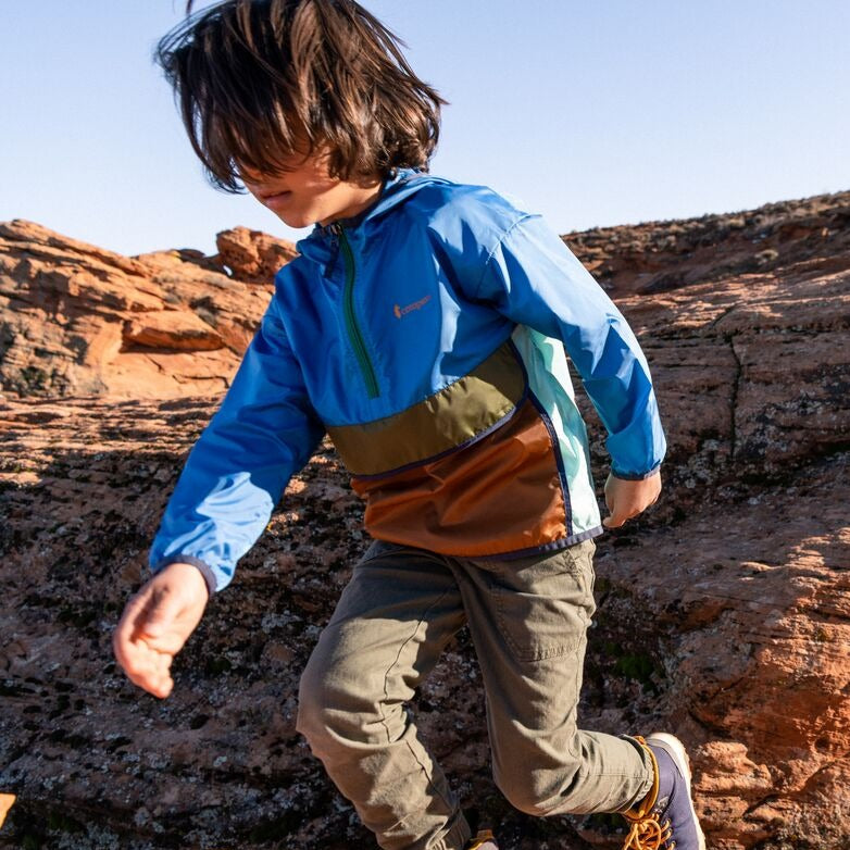 Teca Half-Zip Windbreaker Kids' | Versatile Outdoor Layer