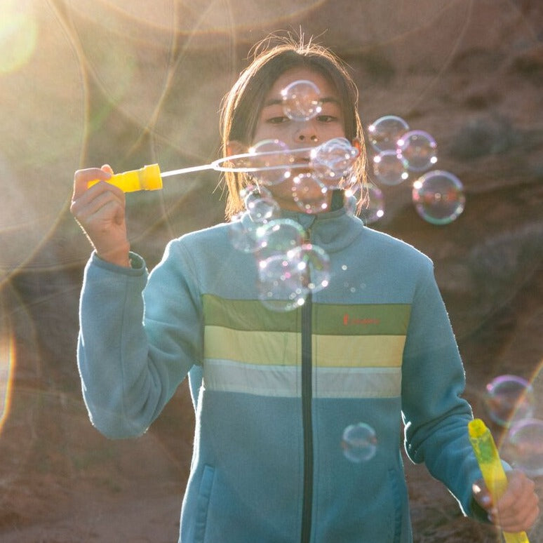 Teca Fleece Jacket Kids' | Cozy Outdoor Layer